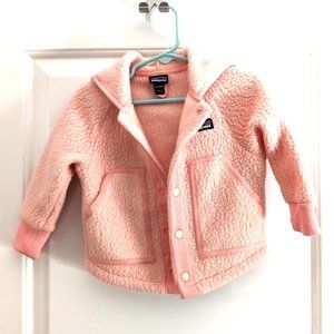 Patagonia 12 -18 month Pink Retro Pile Jacket